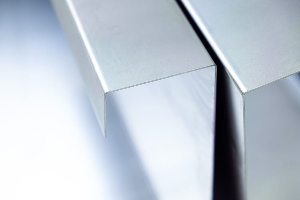 Aluminium gekantet