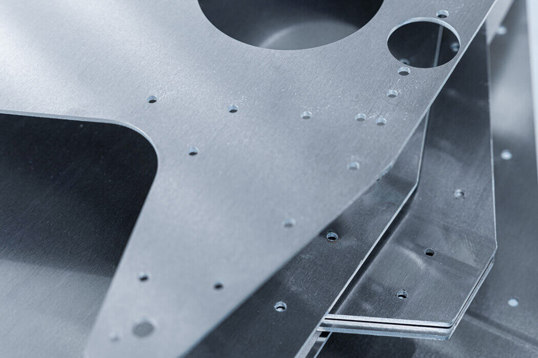 Blechplatte closeup