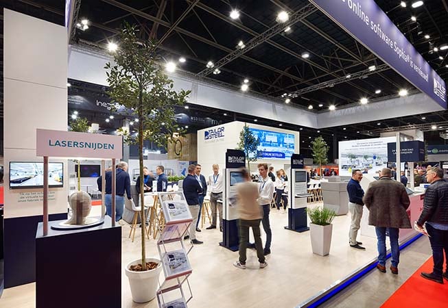 Messestand 247TailorSteel