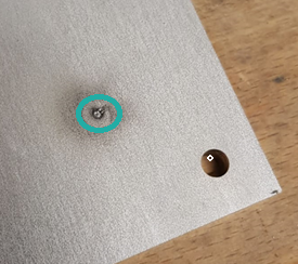 Laserschneiden mit Lochmarkierung
